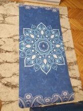 Esteras gruesas de TPE/ante para yoga, Esterilla de entrenamiento de silicona para Ejercicio físico, absorbe el sudor, 6mm