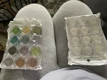 12 unids/set uñas polvo escamas iridiscentes lentejuelas oro plata Super brillante lentejuelas uñas artísticas manicura Decoración