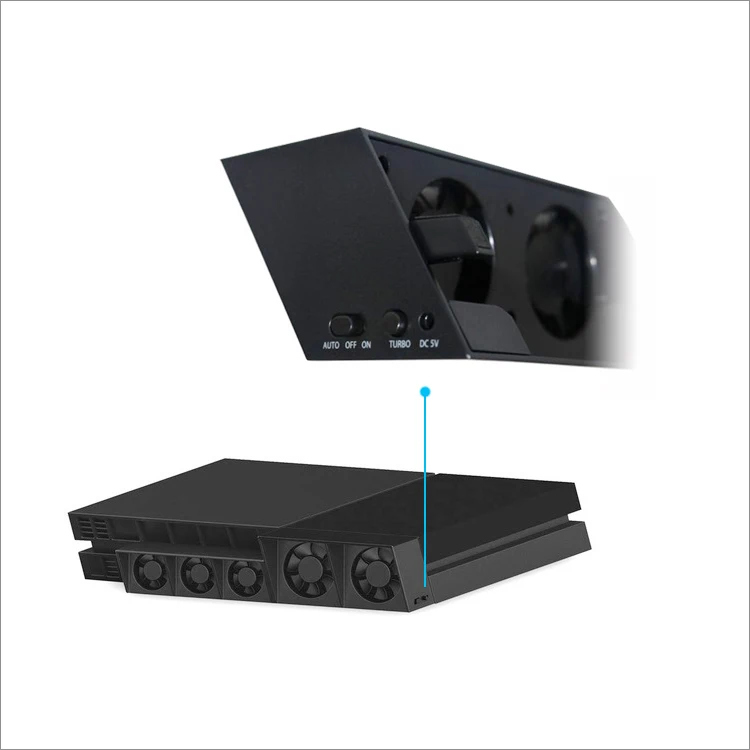 PS4 Внешний Супер Вентилятор охлаждения турбо кулер для Playstation 4