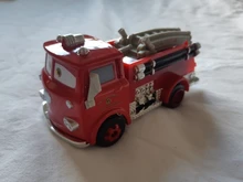 Disney Pixar-juguetes de Cars para niños, coche de rescate de fuego dorado, Rayo McQueen, Jackson Storm, de aleación de Metal fundido a presión, regalo de cumpleaños