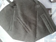 Mascarillas ffp2 de 6 capas, máscara respiradora de protección, fpp2, KN95, 98% de filtro, color negro y gris