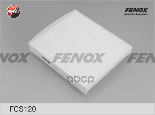Фильтр Салонный Chevrolet Aveo 11-, Cruze 09-, Spark 10-, Opel Astra 09-, Insignia 08- Fcs120 FENOX арт. FCS120