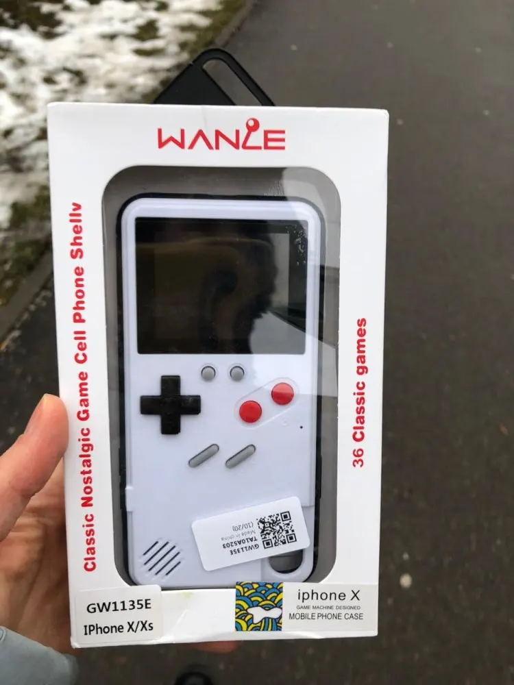 Capinha de iPhone com Game Boy photo review