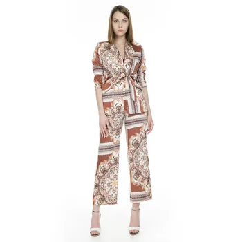 

Lela Patterned Pants WOMEN PANTS 7968