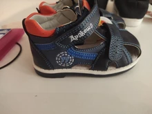 Apakowa-zapatos de Punta cerrada para niños pequeños, sandalias ortopédicas deportivas de cuero pu, zapatos de verano, 2019