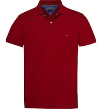 

TOMMY REGULAR POLO maroon shirt men