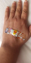 120 Uds Cute Cartoon Band botiquín de primeros auxilios para niños ayuda impermeable transpirable Hemostasis vendajes adhesivos
