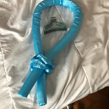 Rizador de pelo sin calor para perezosos, conjunto de rizos sin calor, cinta de seda, rodillos para el pelo, cinta para cabello suave para dormir
