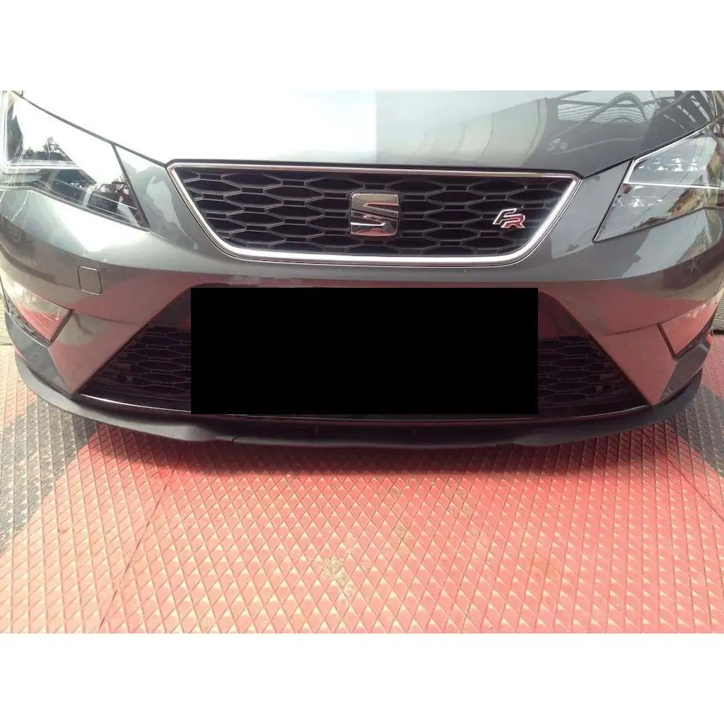 

For Seat Ibiza MK4 6L -08 CUPRA R FRONT SPOILER BUMPER LIP Euro Spoiler Lip Universal 3 pcs Body Kit
