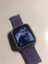 Bling cubierta para Apple reloj de 44mm 40mm iWatch 42mm 38mm accesorios parachoques de diamante Protector Apple watch serie 5 4 3 iPhone 6