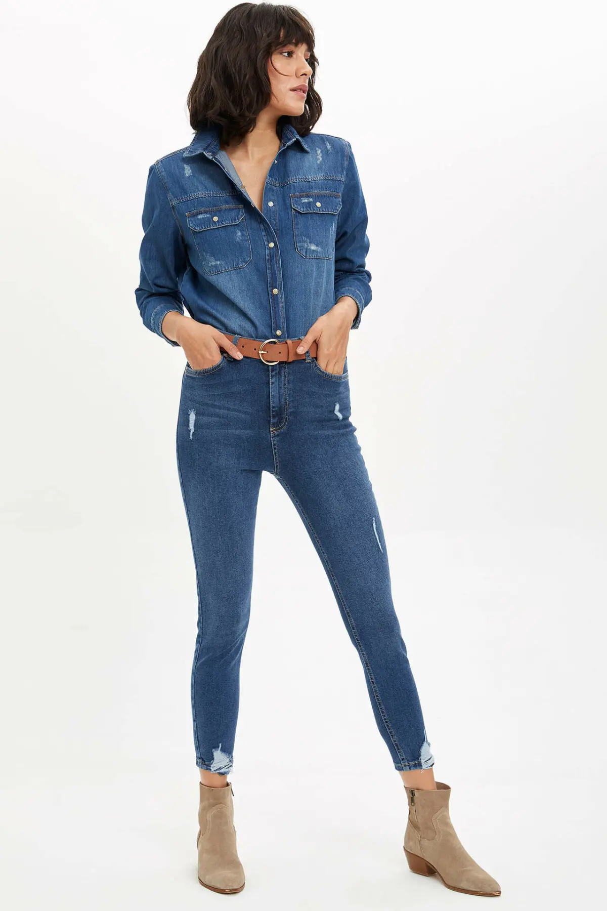 DeFacto женские Trousers-M9521AZ19WN