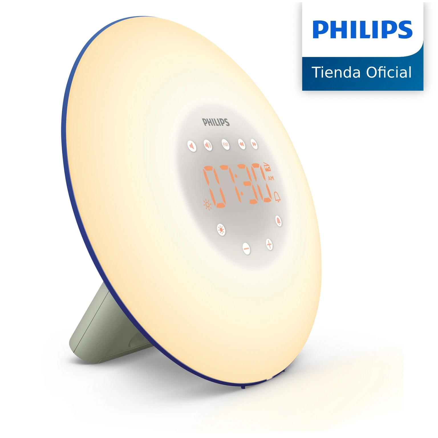 Philips Wake up Light HF3506/20, Despertador mediante simulación de  amanecer, 2 sonidos naturales, 10 intensidades , radio FM|Relojes  despertadores| - AliExpress