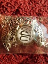 JOINBEAUTY-collar de luna con patrón islámico musulmán para hombre y mujer, accesorios sencillos, colgante de joyería hecha a mano NT355