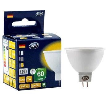 通販 LED Lamp REV 7 W GU5.3 MR16 3000 V FOR MR16