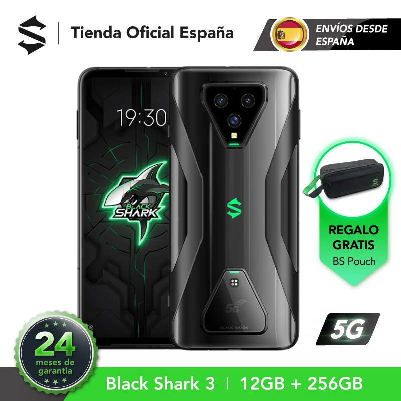 EU Version Xiaomi Black Shark 3 12G 256G (24 months official warranty) LATEST ARRIVAL! EU Version Xiaomi Black Shark 3 12G 256G (24 months official warranty) LATEST ARRIVAL!