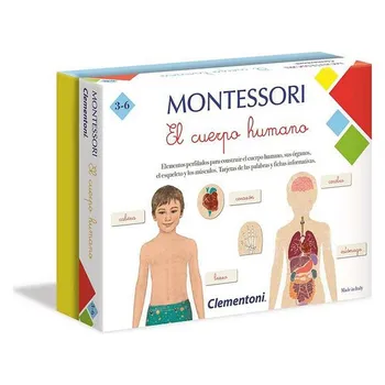 

Educational Game Montessori El Cuerpo Humano Clementoni (ES) (8 x 25,5 x 20 cm)