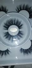 100% de visón pestañas postizas pestañas entrelazadas Natural pestañas falsas longitud 25mm maquillaje 3D extensión de pestañas de visón pestañas belleza