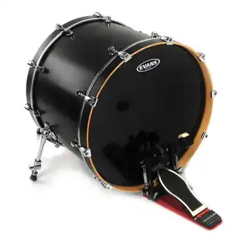 

Bd22hbg hydraulic black plastic for bass drum 22 ", Evans