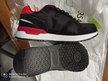 LARNMERN-Botas para hombre de seguridad con punta de acero ligeras, zapatillas de trabajo, deportivas a prueba de golpes, informales, antideslizantes