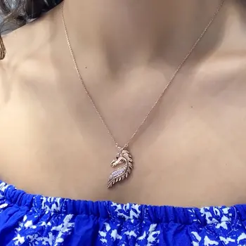 

Dragon Silver Necklace