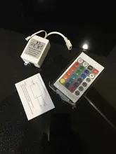 Led-Strip-Light Controler Wif Remote Mini 5050 Key IR DC 12V for 3528 RGB Led Rgb DC12V