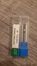 ZGT-fresas de aleación de acero de carburo de tungsteno, fresa de extremo, 4 flauta, 4mm, 6mm, 8mm, 10mm, 12mm, cortador de Metal, herramientas de fresado