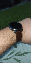 Correa de cuero genuino para samsung Galaxy watch 46mm engranaje de correa S3 Correa Frontier 22mm reloj Huawei 2 gt Correa 46mm