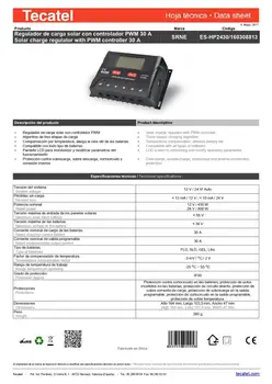 

Solar Controller de Load (30A PWM)