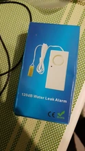 Alarma de casa con Sensor de fugas de agua, Detector de fugas de agua independiente de 110dB, alerta de inundación, sistema de alarma de seguridad de desbordamiento