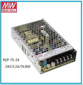 

[PowerNex]Mean Well RSP-75-24 meanwell 24VDC/3.2A/76.8W Single Output with PFC Function Power Supply online store