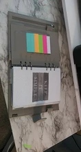 Moterm-Agenda de anillos de lujo con carpeta de anillos plateados, organizador de Agenda, diario, Bloc de notas, cuaderno de bocetos, A5, 30 MM, nueva serie