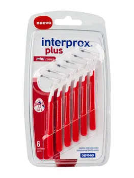 

Vitis interprox plus miniconico 6 PCs mini conical interdental brushes