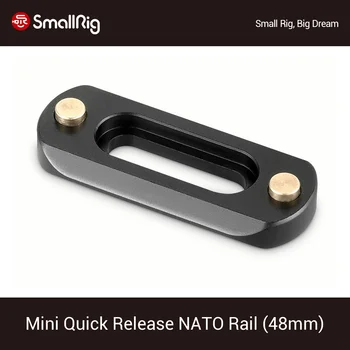 

SmallRig Mini Quick Release NATO Rail (48mm) Long for Camera Cage Nato Handle Monitor EVF Mount - 2172
