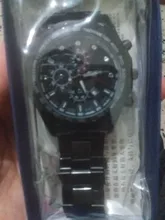 Smat-Reloj de pulsera de cuarzo deportivo para hombre, resistente al agua, con fecha, correa de acero de lujo