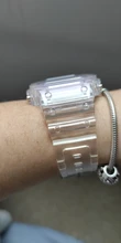 Reloj de moda para hombre y mujer, cronógrafos deportivos digitales transparentes e informales, de pulsera, de regalo para enamorados