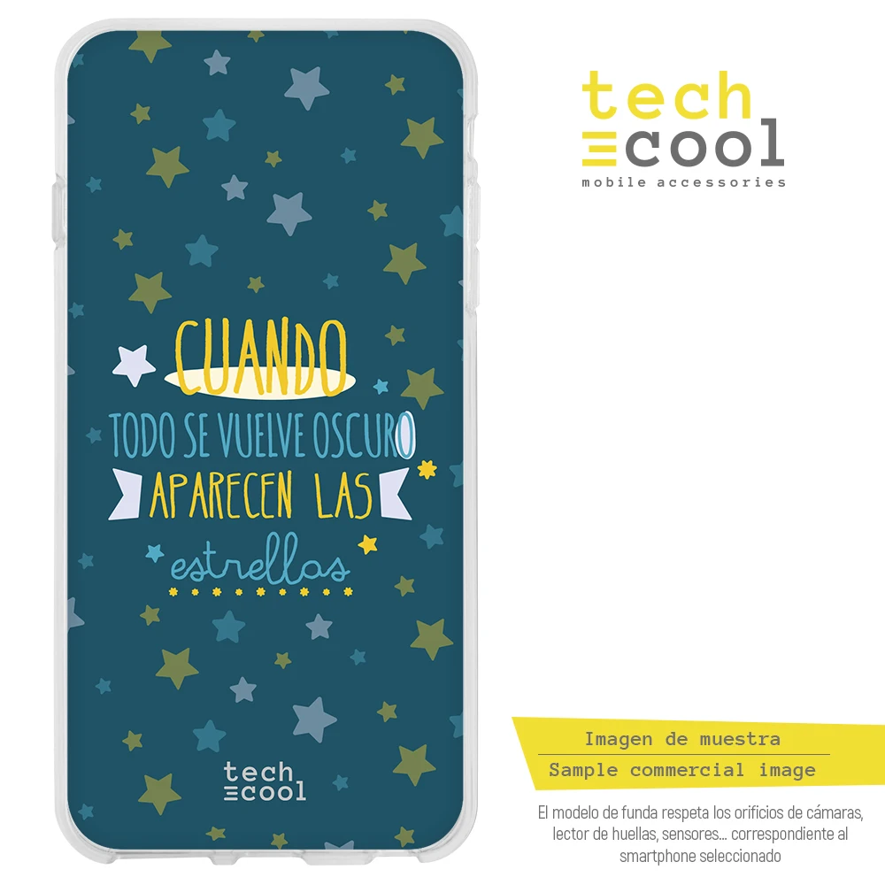 FunnyTech®Чехол-подставка для samsung Galaxy S10 Silicone Plus l "когда самое главное становится темным"