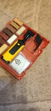 Kit de reparación de laminado, sistema de cera, encimera de suelo, carcasa resistente, Chips, juego de herramientas de reparación de arañazos, herramienta manual