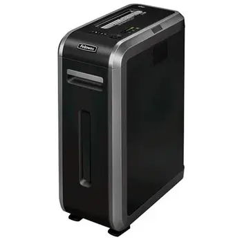 

Paper shredder to fragments Powershred 125Ci with basket 53L cutting capacity 20 sheets black color and GrigioFELLOWES439.