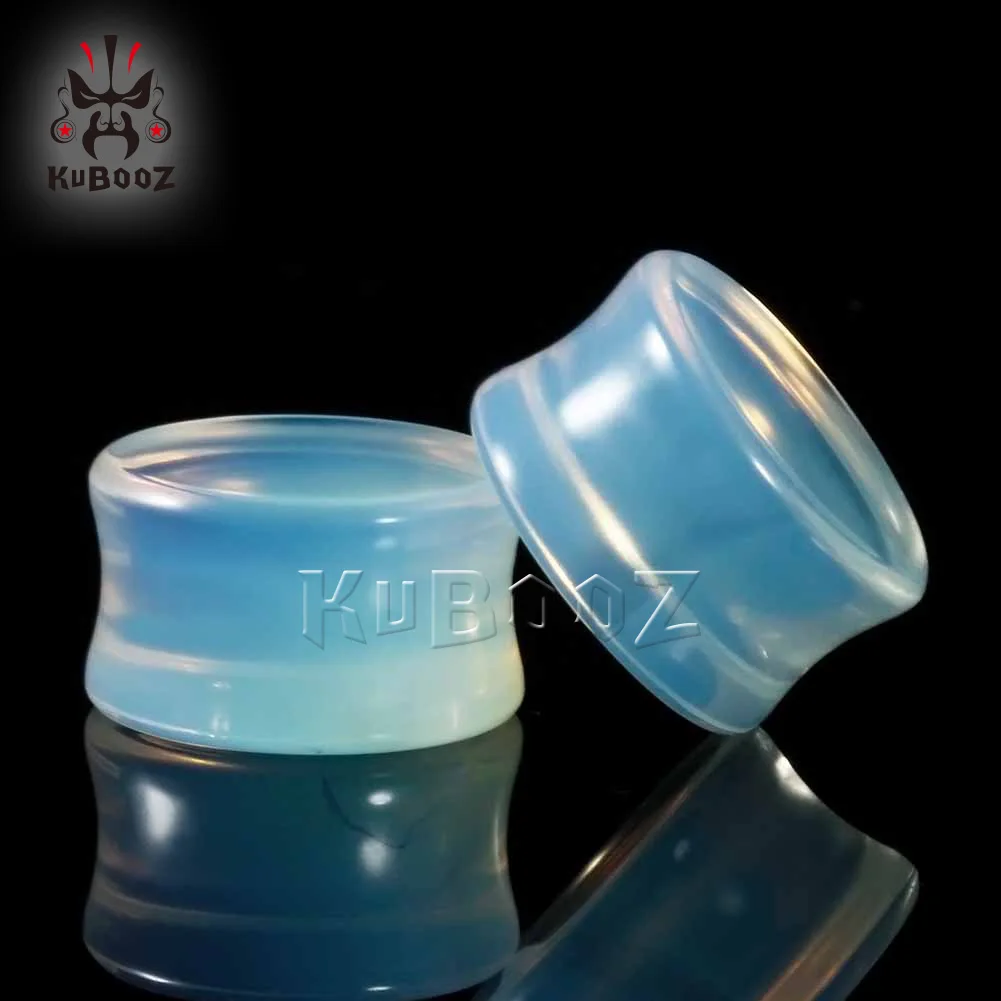 Wholesale Price Fashion Opal Stone Ear Plugs Tunnels Expanders Piercing Body Jewelry Earring Gauges Stretchers 36PCS