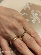 Anillos irregulares de croissant para mujer, Anillos geométricos circulares gruesas con texturas minimalistas, joyería 2021