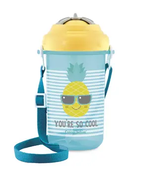 

Sports drink with lid and tube canpol 400 ml, 12 +, art. 4/102, color yellow