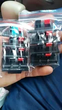 Connector Terminal Audio-Speaker Jack-Spring Load 2-Positions 5pcs Push