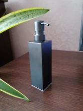 Soap-Dispenser Organize Bathroom-Accessories Liquid-Soap Wall-Mounted Black Stainless-Steel-304