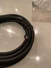 Lamp Power-Cord Fabric-Cable Round-Textile Electrical-Wire Colorful Vintage Flexible