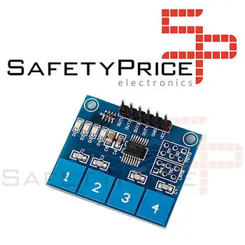

Module TTP224 4 Channel way capacitive digital touch sensor tactil arduino SP