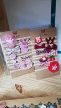 10Pcs/Set Baby Girl Headbands Bows Kids Newborn Head Band Hairband For Girls Turban Haarband