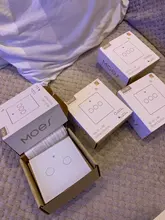 Transmitter Glass-Panel Touch-Switch RF433 Alexa Wifi Smart Google Home with Works 1/2/3-gang