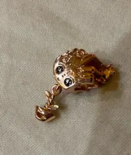 BISAER gran oferta par pequeños niña y niño de la plata esterlina 925 de comida aguacate cuentas pulsera de plata con abalorios de joyería 925