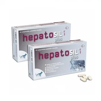 

Hepatosil Plus 125/15 mgr 30 compiles for dogs and cats