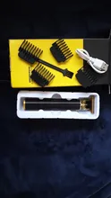 Cortadora de pelo recargable por USB para hombre, máquina para cortar cabello con pantalla LCD, herramienta de estilismo para corte de pelo y barba, novedad de 2021